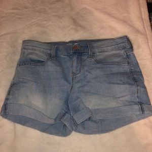 Blue Jean Mom Shorts